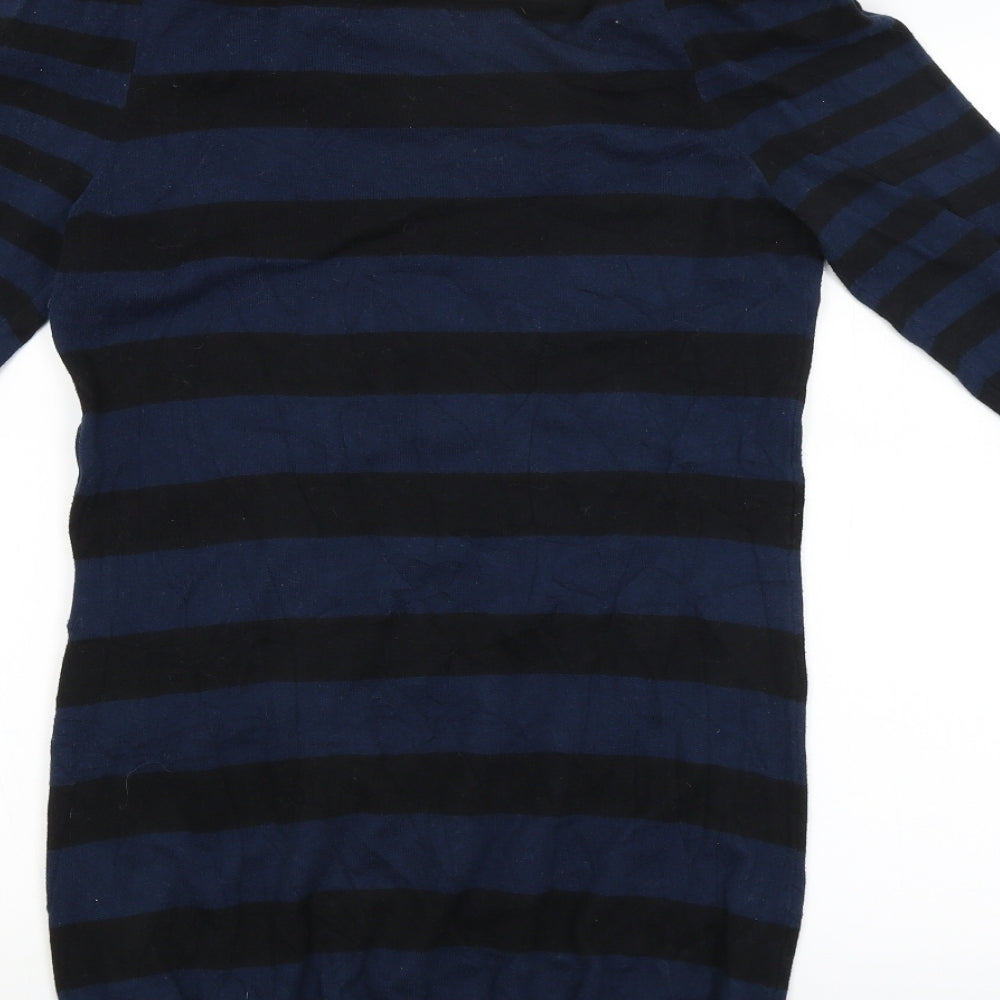 Womens UK Size 10 E-vie Blue Pullover Jumper