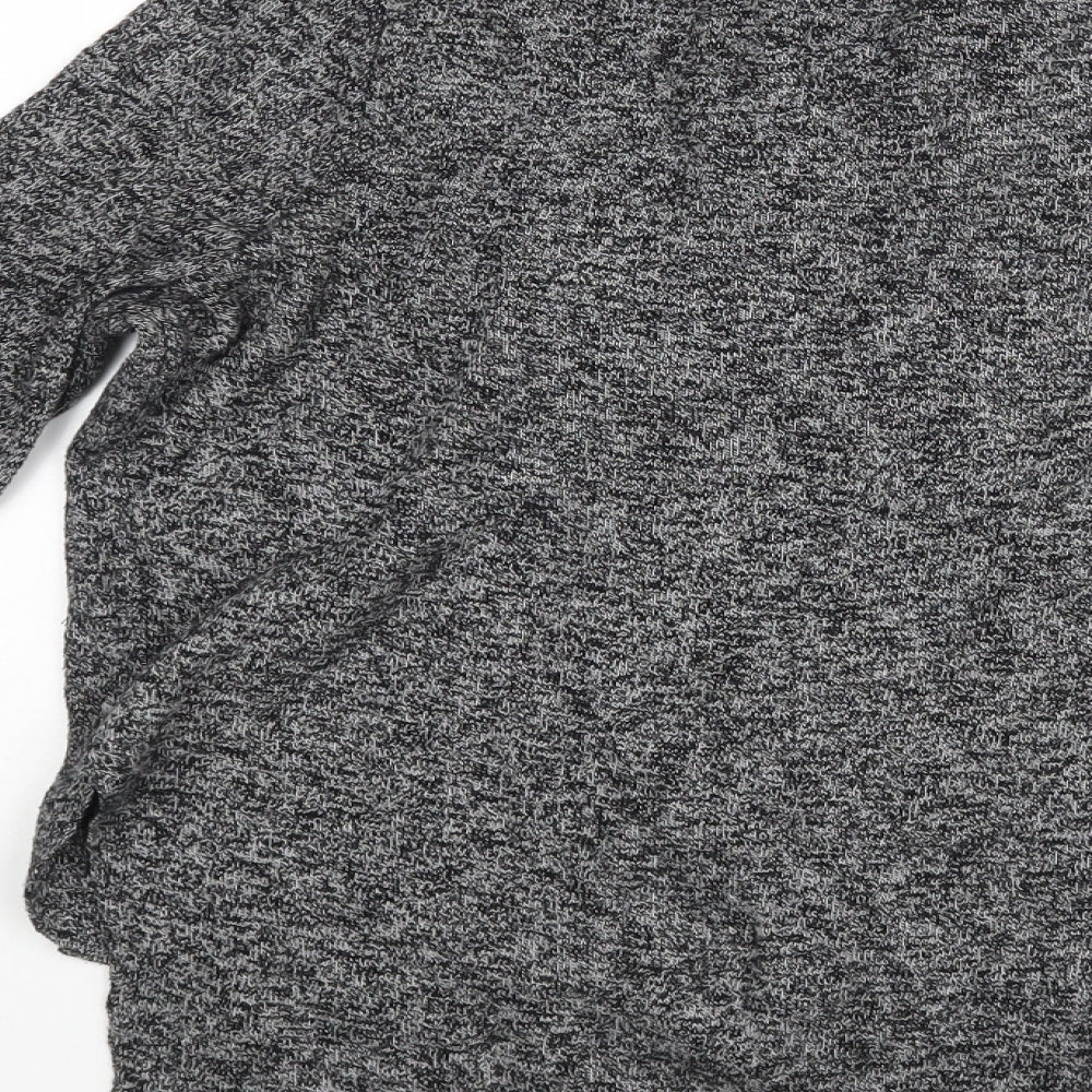 Womens UK Size Zara Grey Basic Blouse