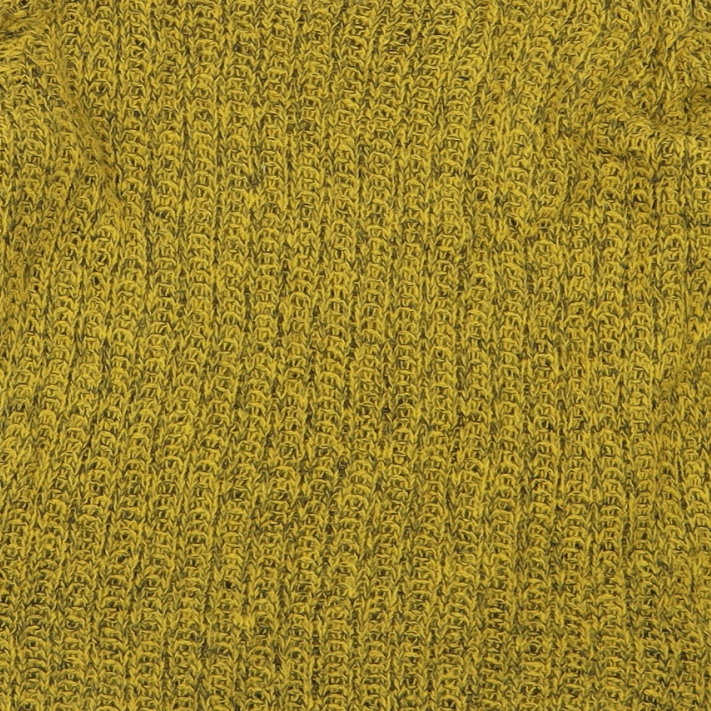 Womens UK Size 8 Topshop Yellow Pullover Jumper