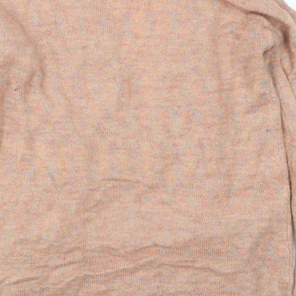 Womens UK Size M VERO MODA Pink Cardigan Jumper