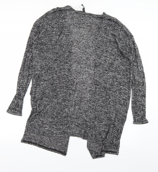 Womens UK Size XS Divided Grey Cardigan Jumper