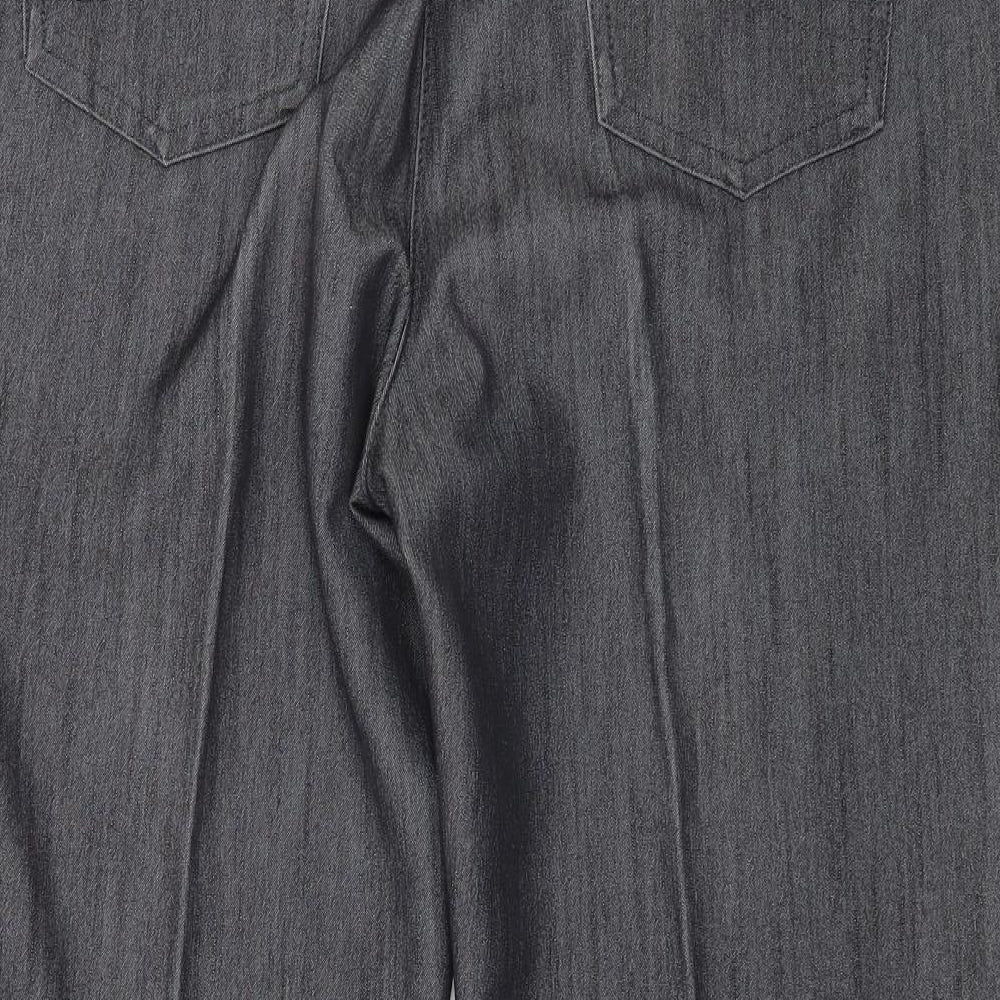 Womens UK Size 12 Marks and Spencer Regular Fit Brown Trousers