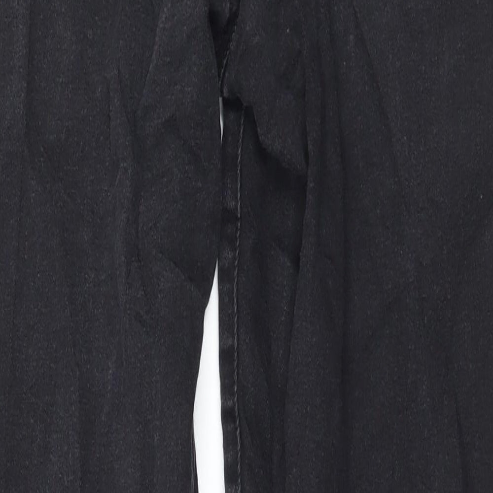 Denim & Co. Womens Black Denim Skinny Jeans Size 6 L27 in