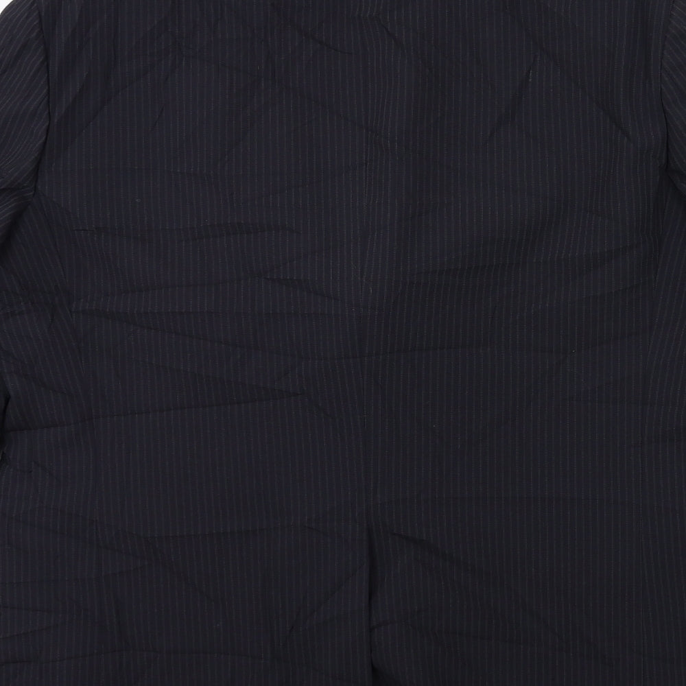 Mens UK Size 44 Marks and Spencer Regular Blue Suit Jacket