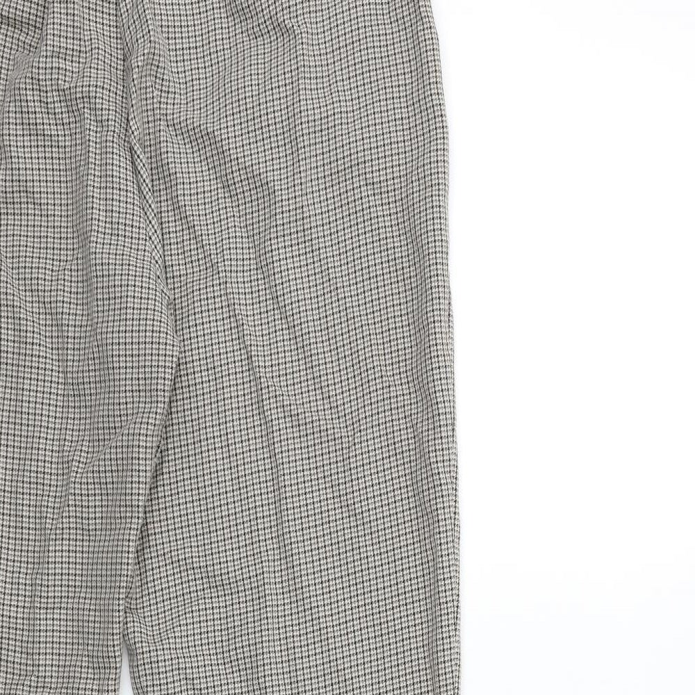 Womens UK Size 14 Marks and Spencer Regular Fit Beige Trousers