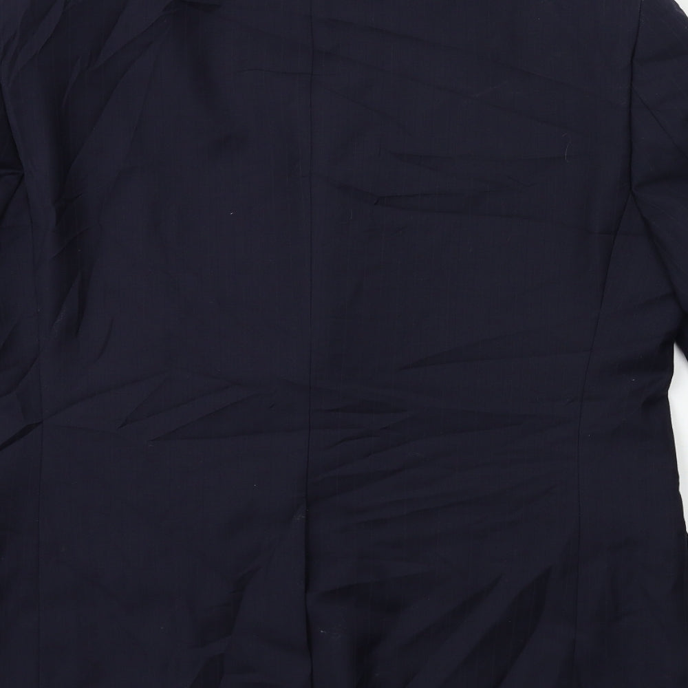 Mens UK Size 42 Marks and Spencer Regular Blue Suit Jacket