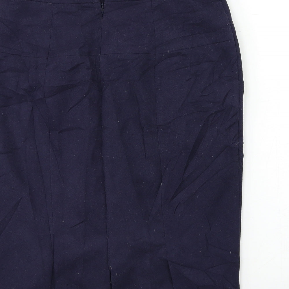 Marks and Spencer Womens Black Straight & Pencil Skirt Size 14