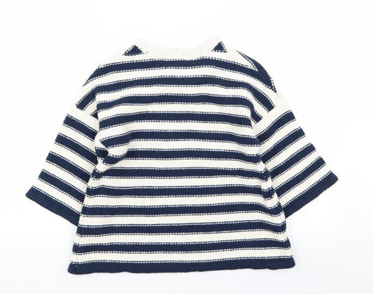 Womens UK Size 10 Bellfield Multicoloured Pullover Jumper