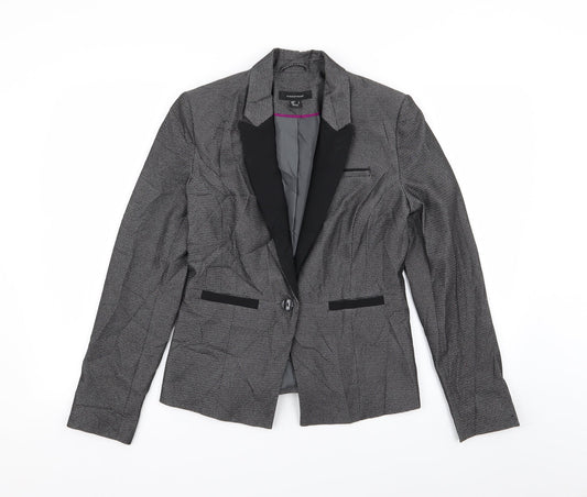 Womens UK Size 8 Primark Regular Black Blazer