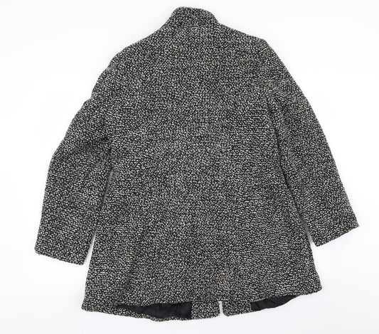 Womens UK Size 12 EWM Grey Overcoat