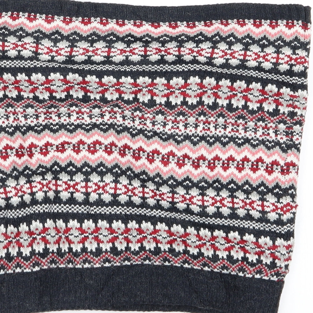 Primark Womens Multicoloured Geometric Basic Tank Size 8 - Boob Tube