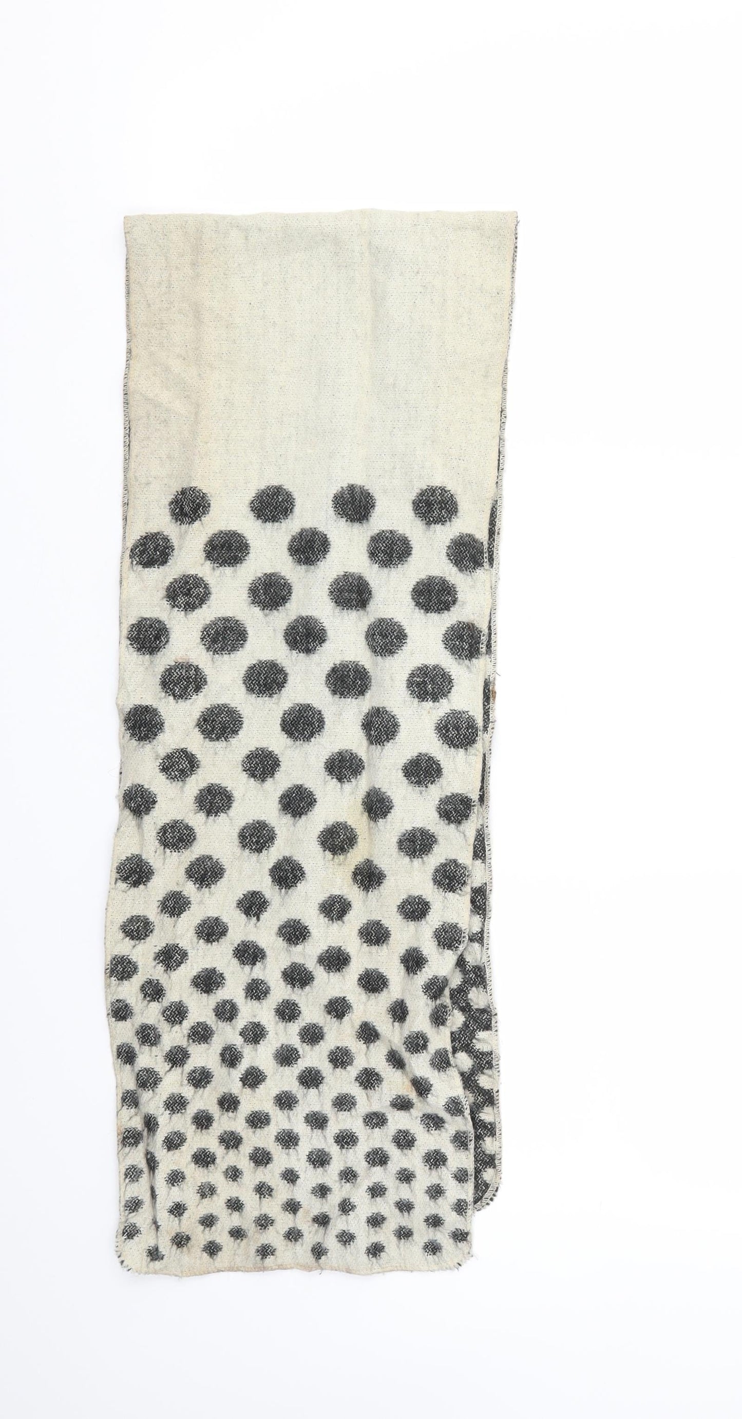 Preworn Unisex Ivory Argyle/Diamond Scarf