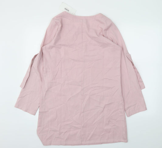 Yoins Womens Pink A-Line Size S