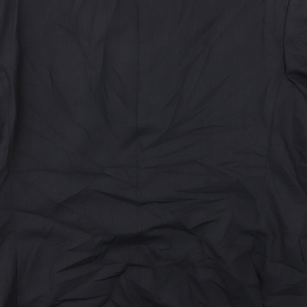 A39 Mens Black Jacket Blazer Size 44