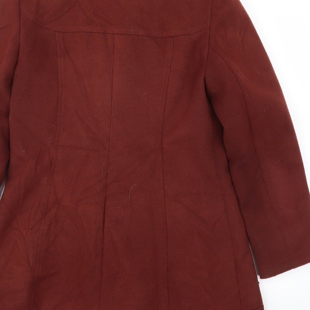 George Womens Brown Jacket Coat Size 8
