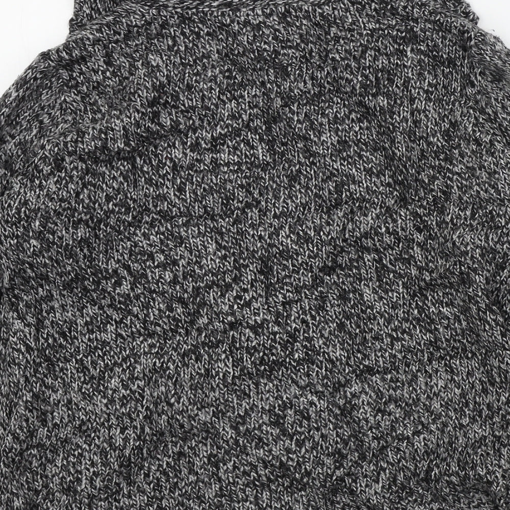 Womens UK Size 16 M&S Black Cardigan Jumper