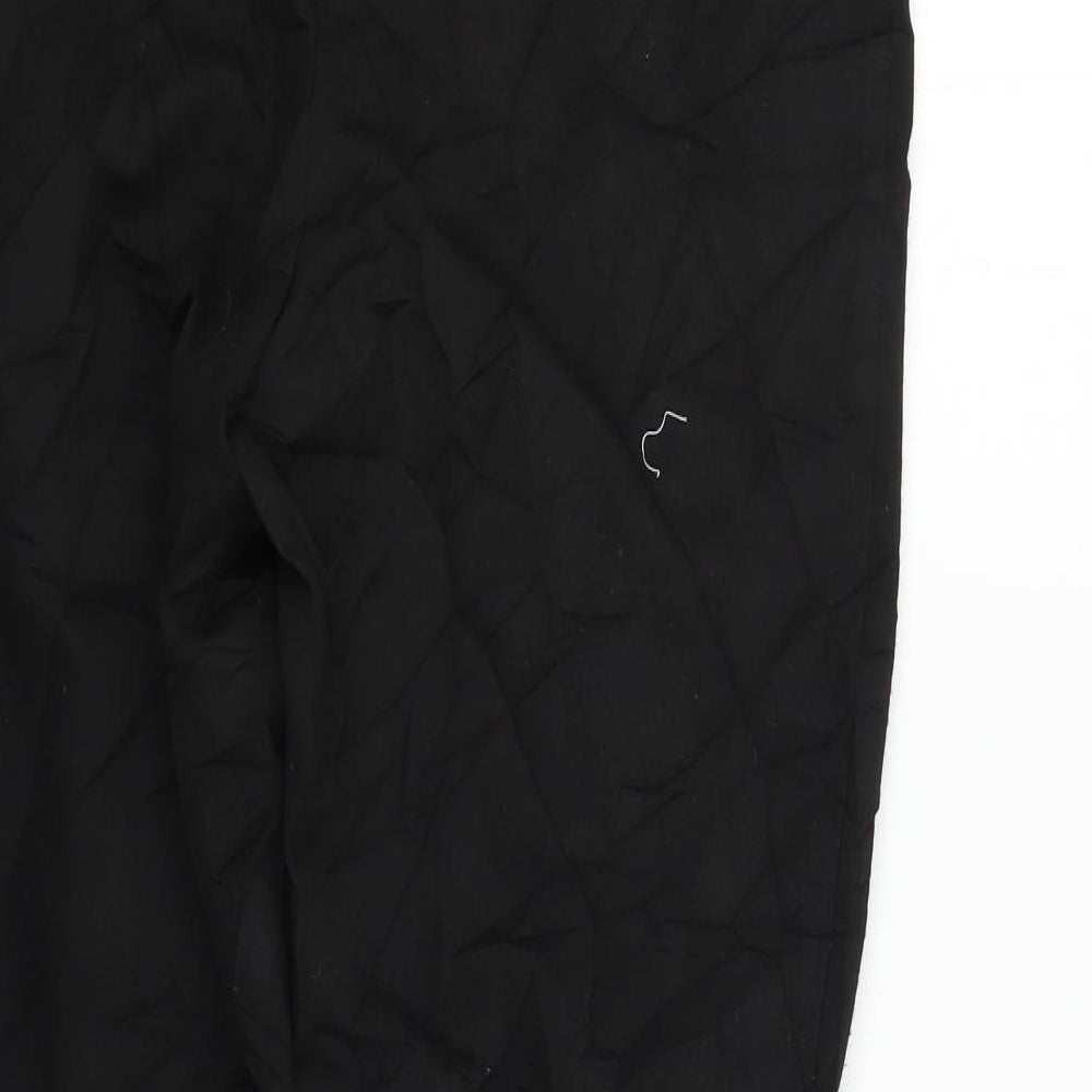 Warehouse Womens Black Trousers Size 14 L25 in