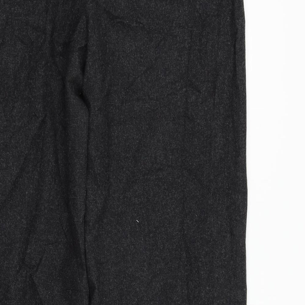 Womens UK Size 14 Marks and Spencer Regular Fit Grey Trousers