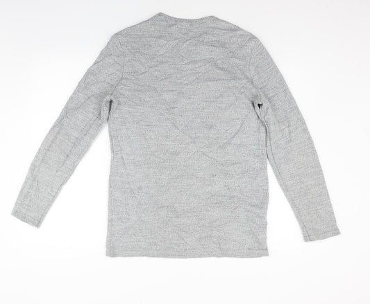 ASOS Mens Grey Pullover Jumper Size S