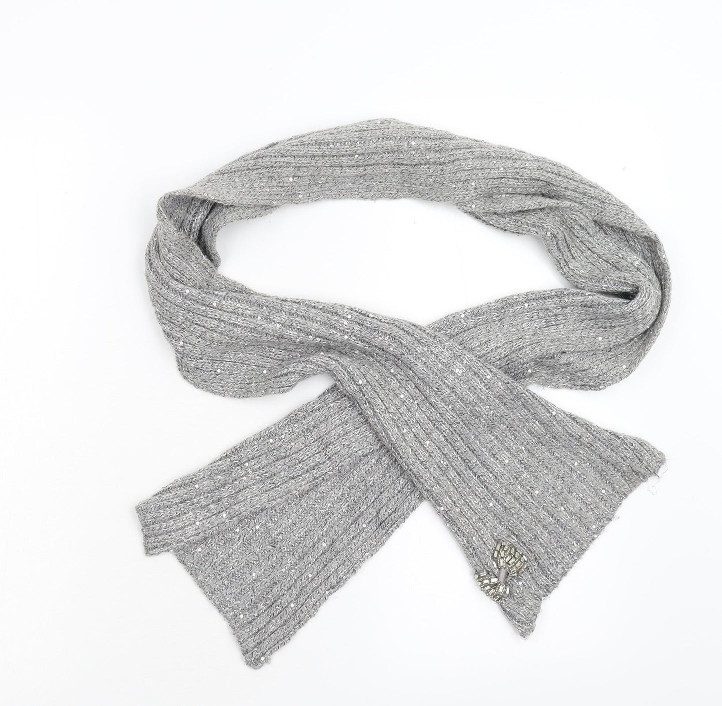 Preworn Womens Grey Scarf