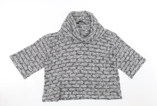 Womens UK Size 14 Principles Grey Pullover Jumper