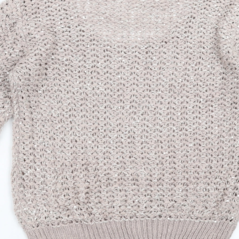 Womens UK Size L NEXT Grey Pullover Jumper