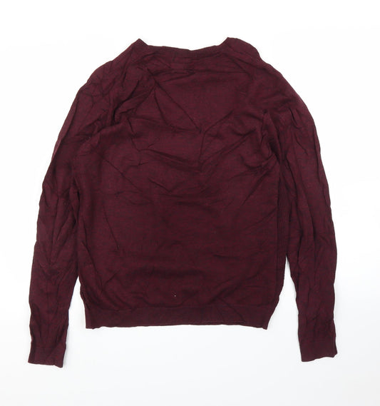 NEXT Mens Purple Pullover Jumper Size S