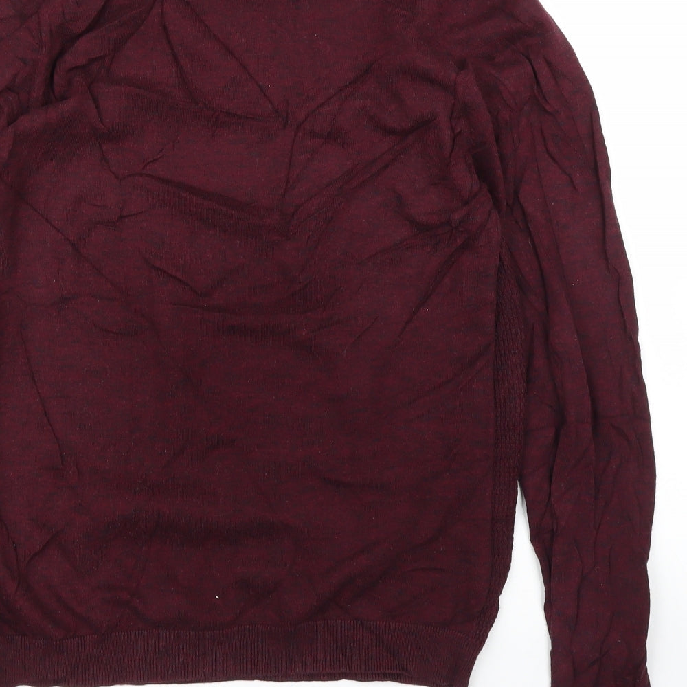 NEXT Mens Purple Pullover Jumper Size S