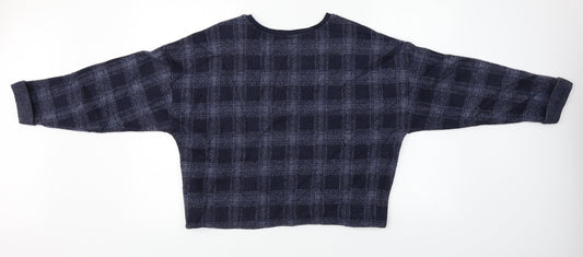 Womens UK Size 12 Topshop Blue Pullover Jumper