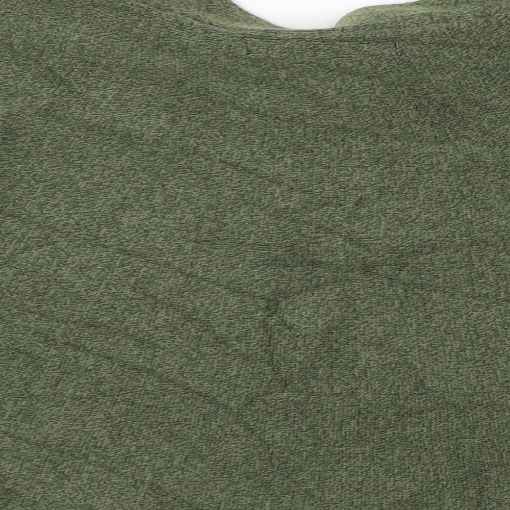 Brand and care label for Atmosphere women’s green a-line skirt, size UK 8