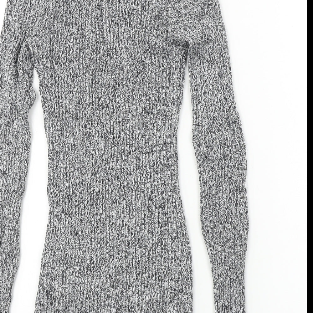 Womens UK Size S L.O.G.G Grey Pullover Jumper