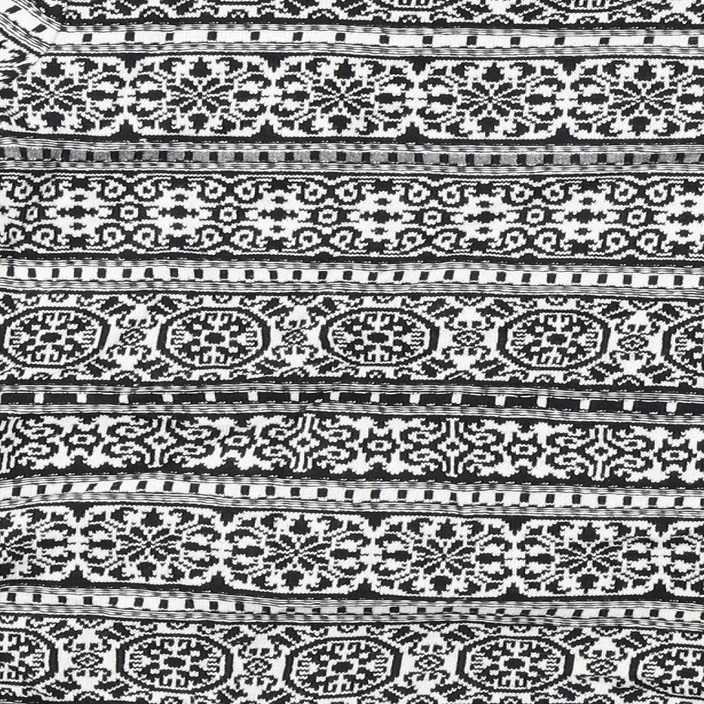 F&F Womens Black Cardigan Jumper Size 8