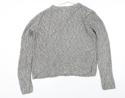 Womens UK Size 10 Atmosphere Grey Pullover Jumper