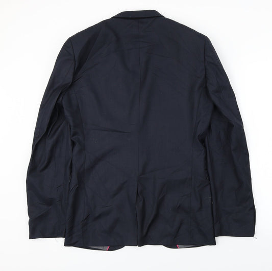 Mens UK Size 38 NEXT Regular Blue Suit Jacket