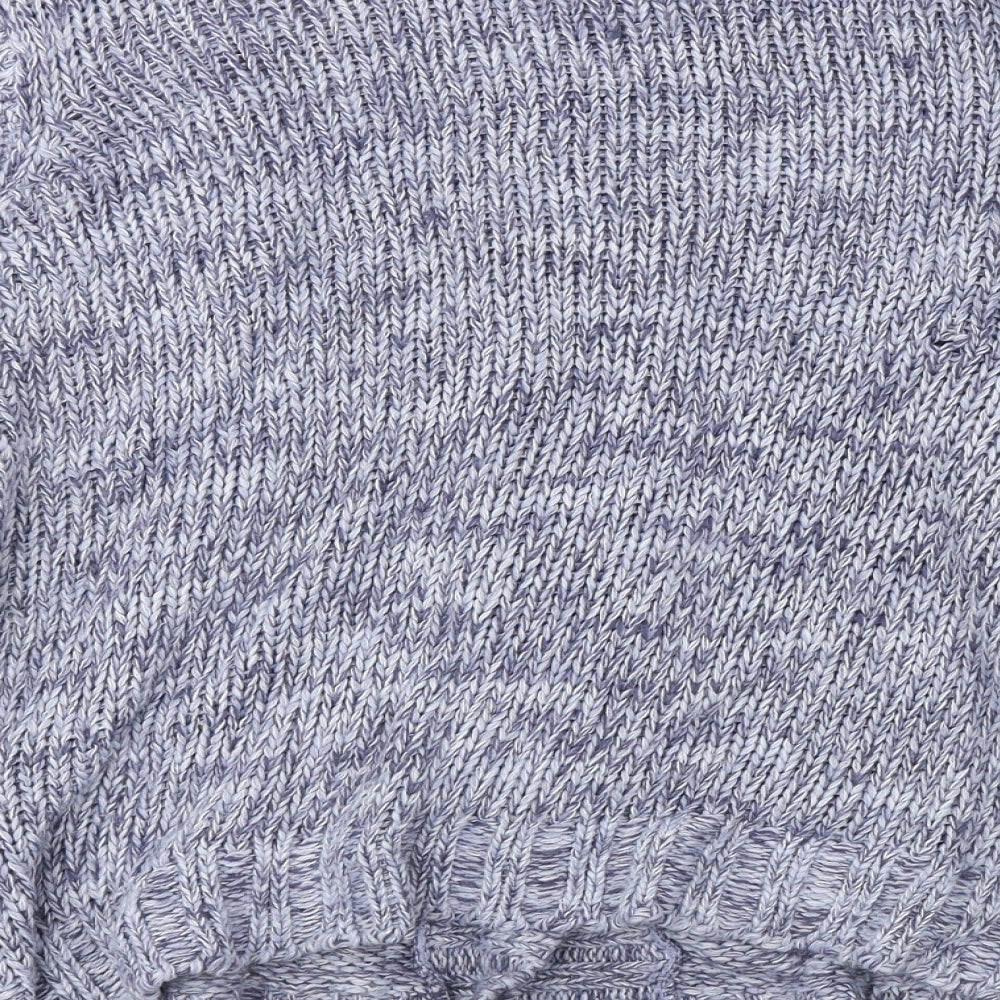 Womens UK Size XL BM Blue Cardigan Jumper