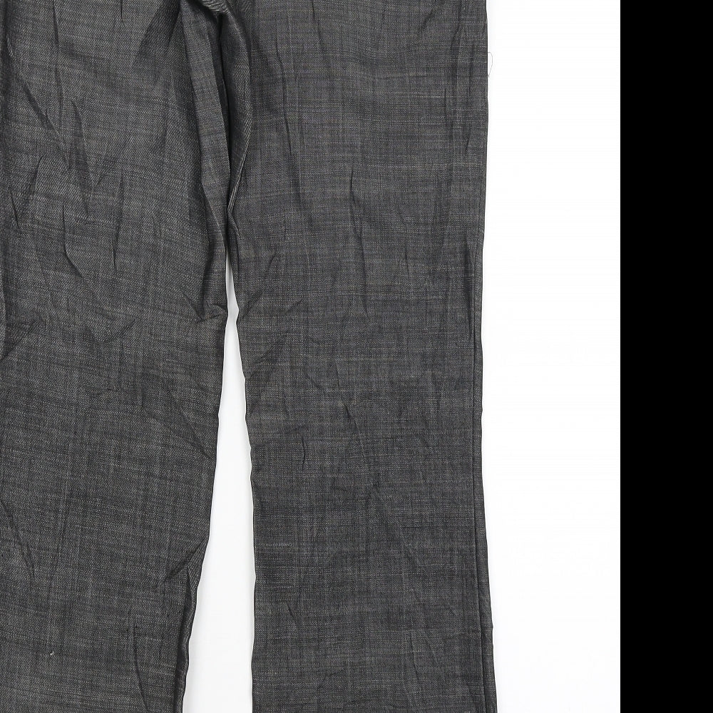 Monsoon Womens Grey Dress Pants Trousers Size 8 L29 in