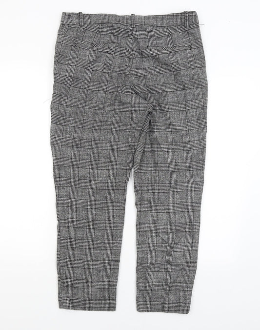 Womens UK Size 14 H&M Regular Fit Grey Trousers