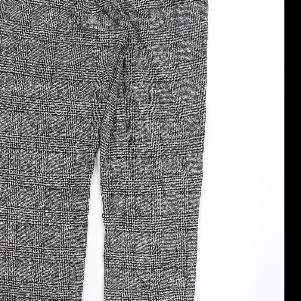 Womens UK Size 14 H&M Regular Fit Grey Trousers