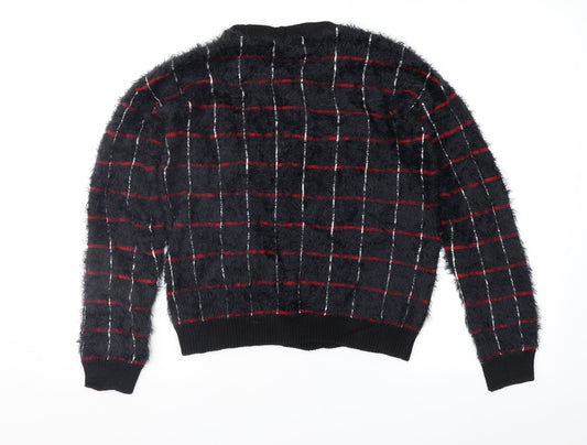 Womens UK Size 10 Marks and Spencer Black Pullover Jumper
