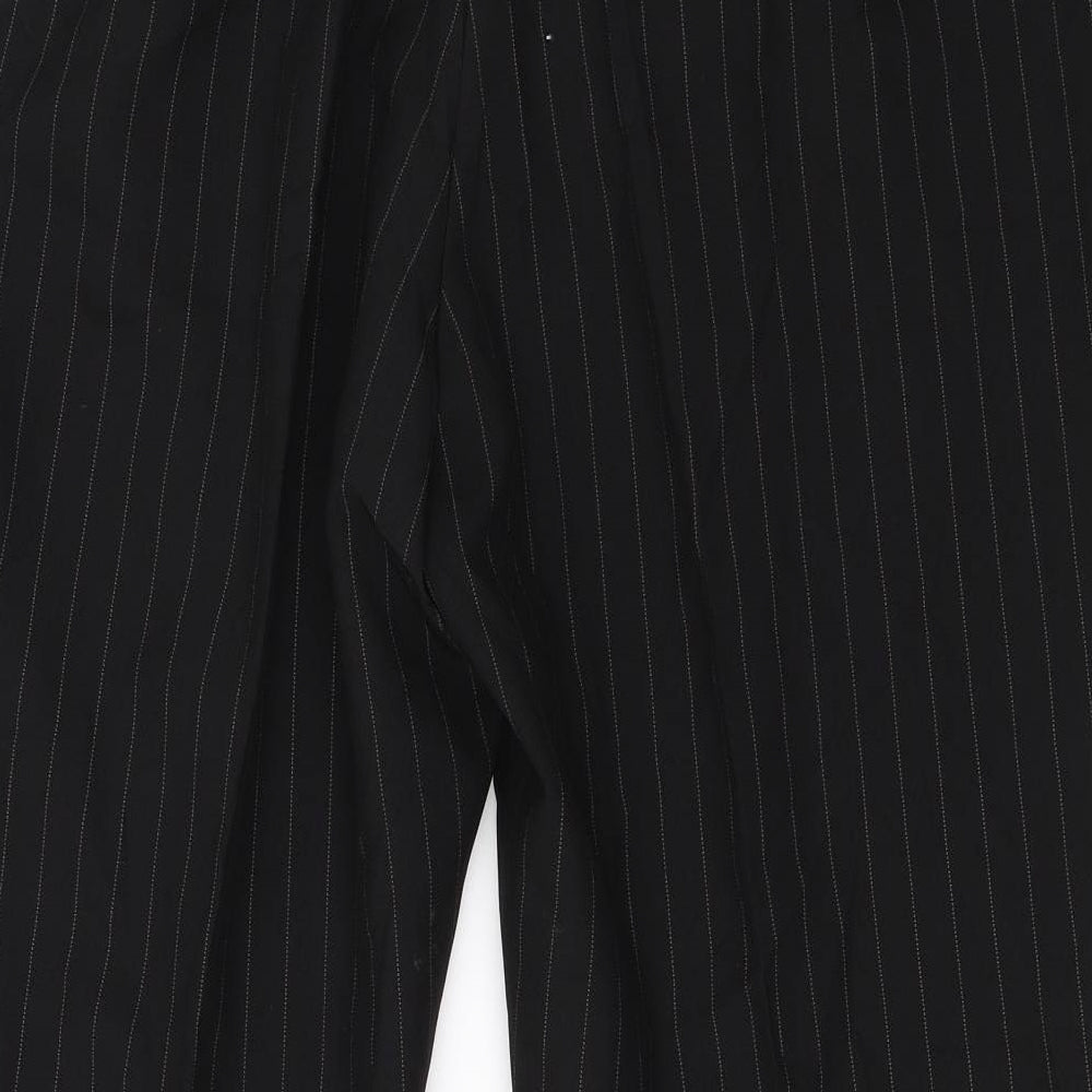 Womens UK Size 20 essence Regular Fit Black Trousers
