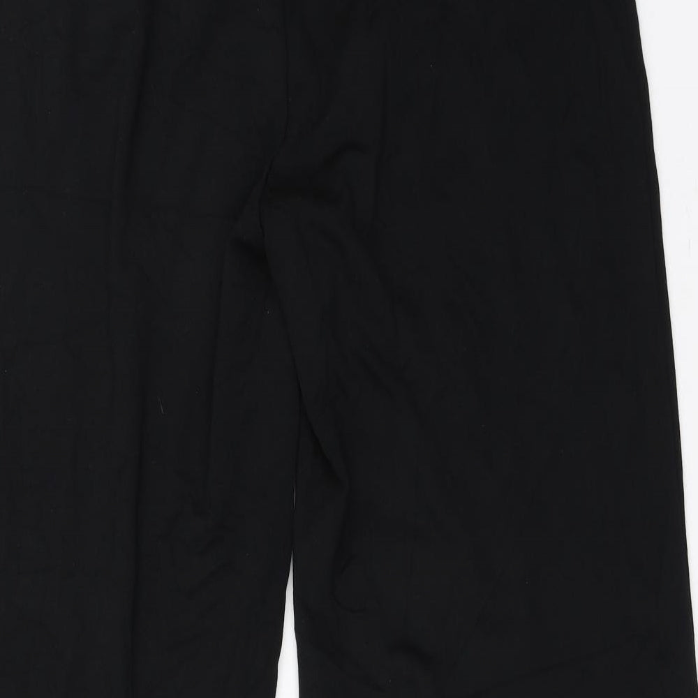 Womens UK Size 31 in Preworn Regular Fit Black Trousers