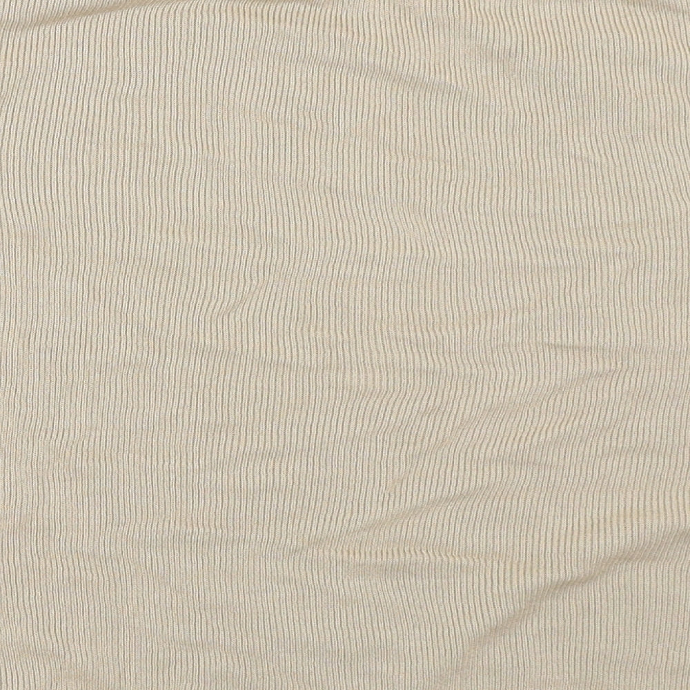 Womens UK Size 16 BHS Beige Pullover Jumper