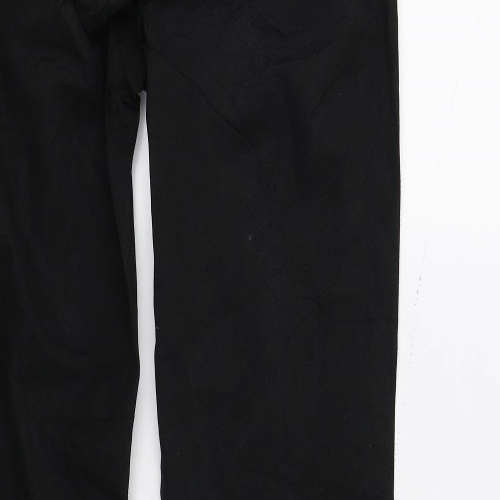 Mexx Womens Black  Denim Straight Jeans Size 6 L31 in