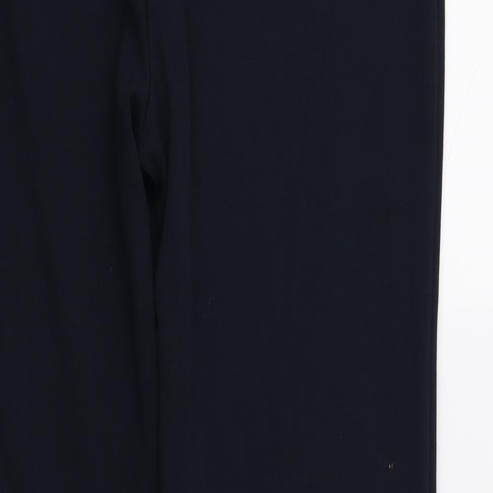Womens UK Size 10 Marks and Spencer Regular Fit Blue Trousers