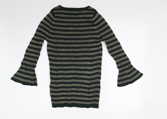 Womens UK Size 14 NEXT Green Pullover Jumper