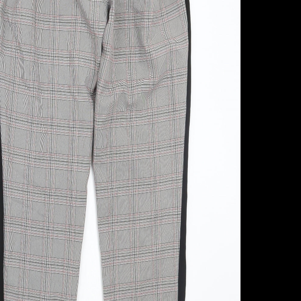 Primark Womens Grey Trousers Size 10 L28 in