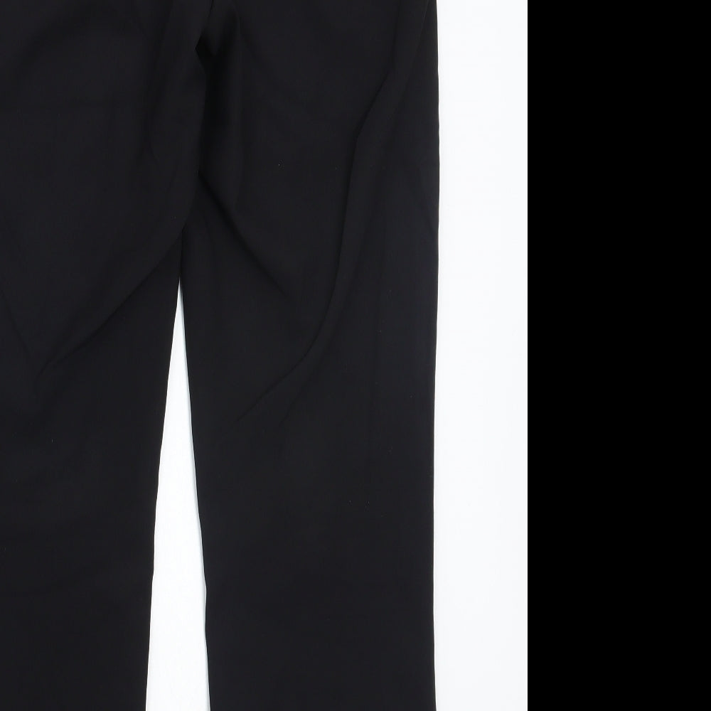 George Womens Black Trousers Size 12 L28 in