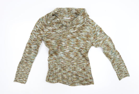 Womens UK Size M Select Green Pullover Jumper