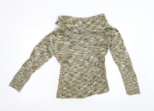 Womens UK Size M Select Green Pullover Jumper