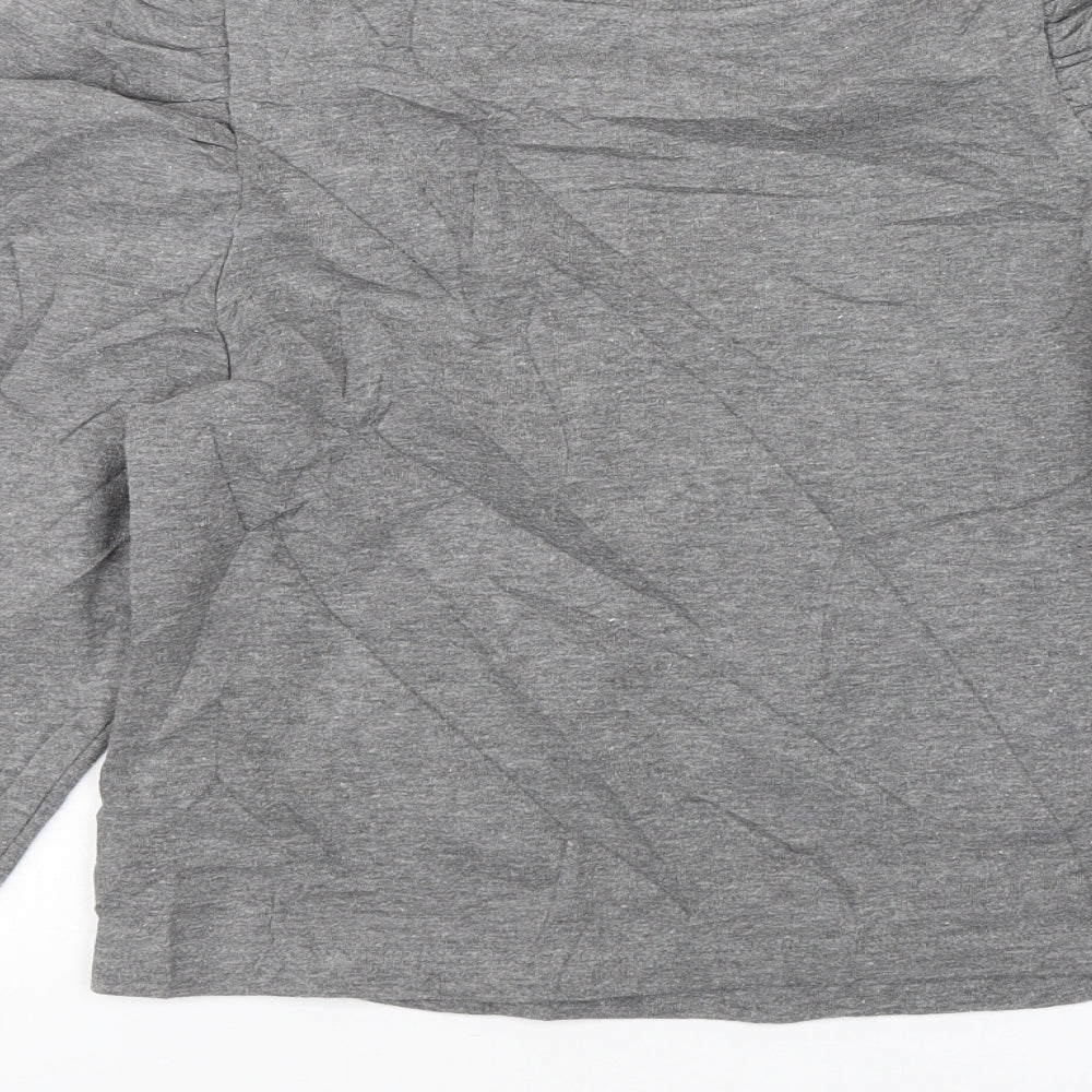 Womens UK Size S Zara Grey Pullover Jumper